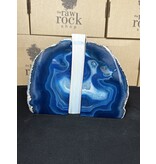 Blue Agate Bookend #6, 2586gr