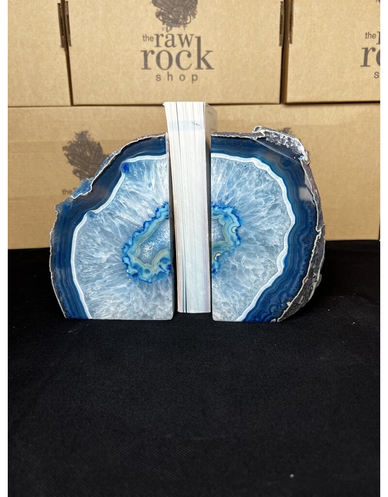 Blue Agate Bookend #8, 3348gr