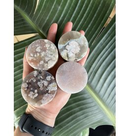 Flower Agate Circle, Size XX-Large [125-149gr]
