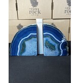 Blue Agate Bookend #9, 3874gr