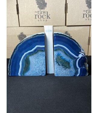 Blue Agate Bookend #9, 3874gr
