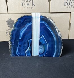 Blue Agate Bookend #10, 2126gr