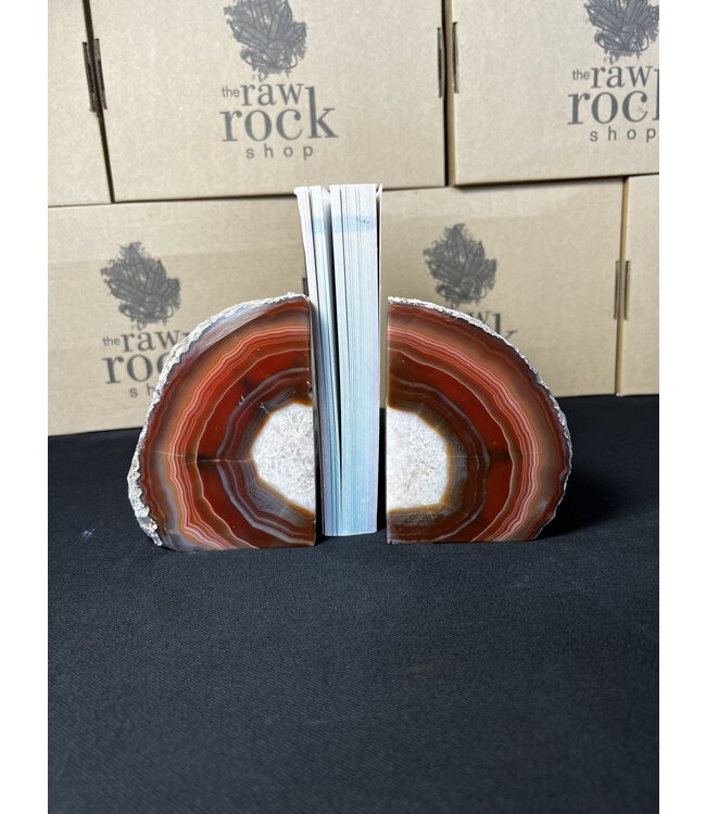 Red Agate Bookend #8, 2204gr