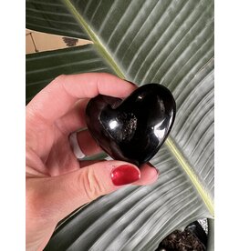 Rainbow Obsidian Heart Stone, Size X-Small [50-74gr]