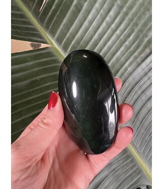 Rainbow Obsidian Palm Stone, Size XX-Large [175-199gr]