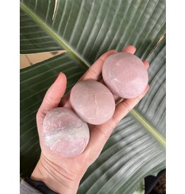 Pink Opal Palm Stone, Size Medium [100-124gr]