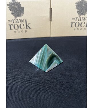 Green Agate Pyramid #5, 160gr