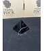 Black Agate Pyramid #13, 196gr