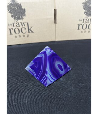 Purple Agate Pyramid #8, 296gr