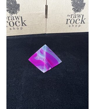 Pink Agate Pyramid #4, 146gr