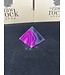 Pink Agate Pyramid #6, 176gr