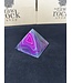 Pink Agate Pyramid #10, 256gr