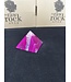 Pink Agate Pyramid #12, 226gr