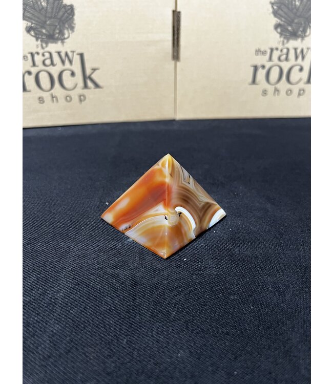 Red Agate Pyramid #2, 148gr