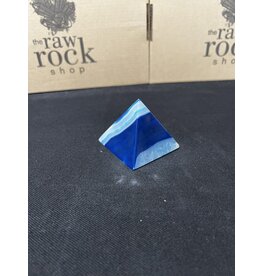 Blue Agate Pyramid #3, 150gr