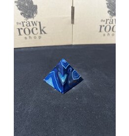 Blue Agate Pyramid #7, 110gr