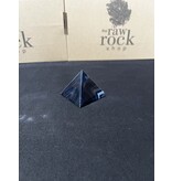 Black Agate Pyramid #3, 122gr