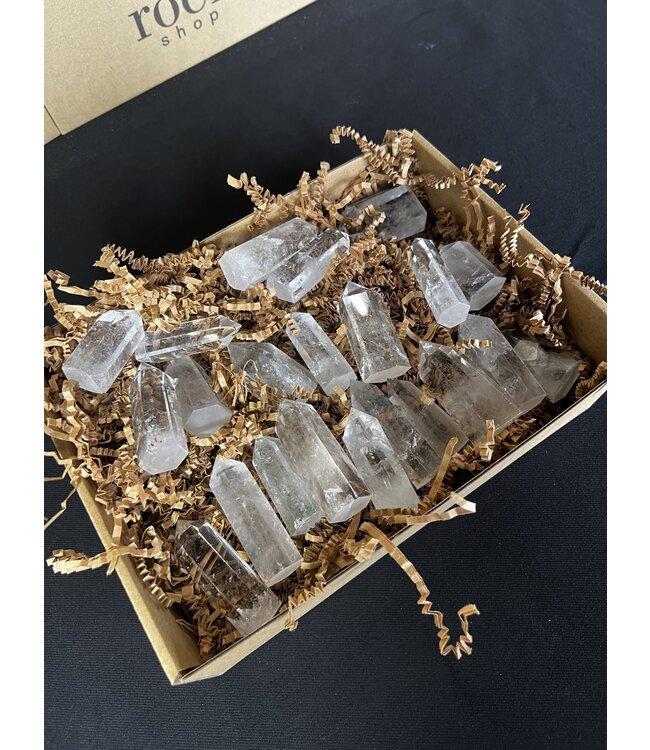 Clear Quartz Points 1KG bulk lot