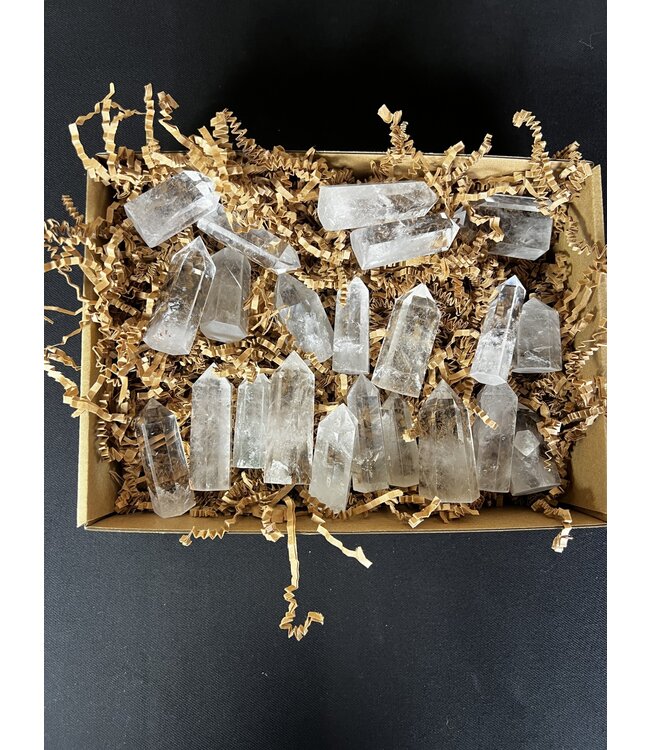 Clear Quartz Points 1KG bulk lot