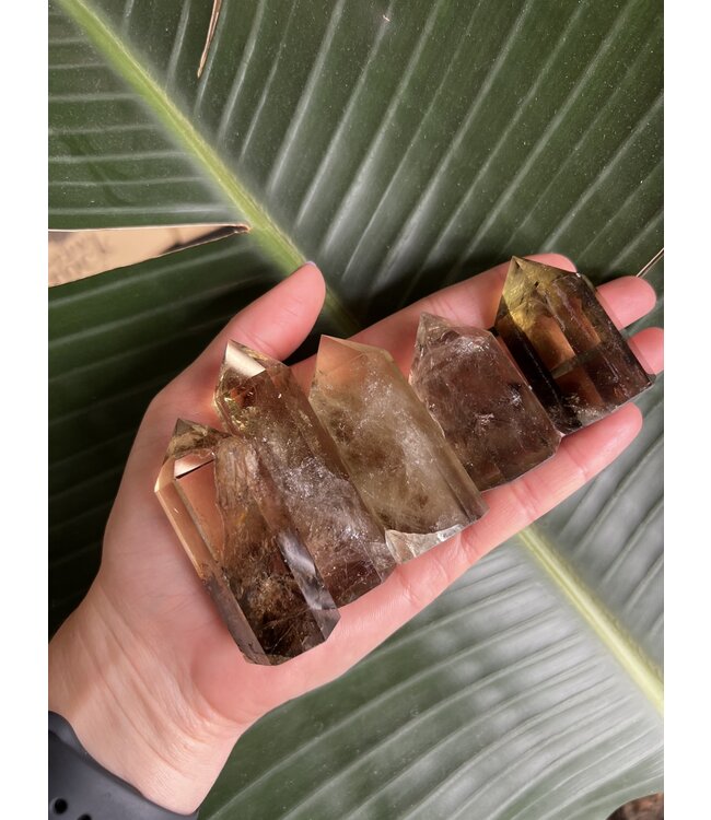 Smoky Citrine Point, Size Medium [50-74gr]