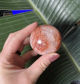 Fire Quartz Sphere, 50-54mm