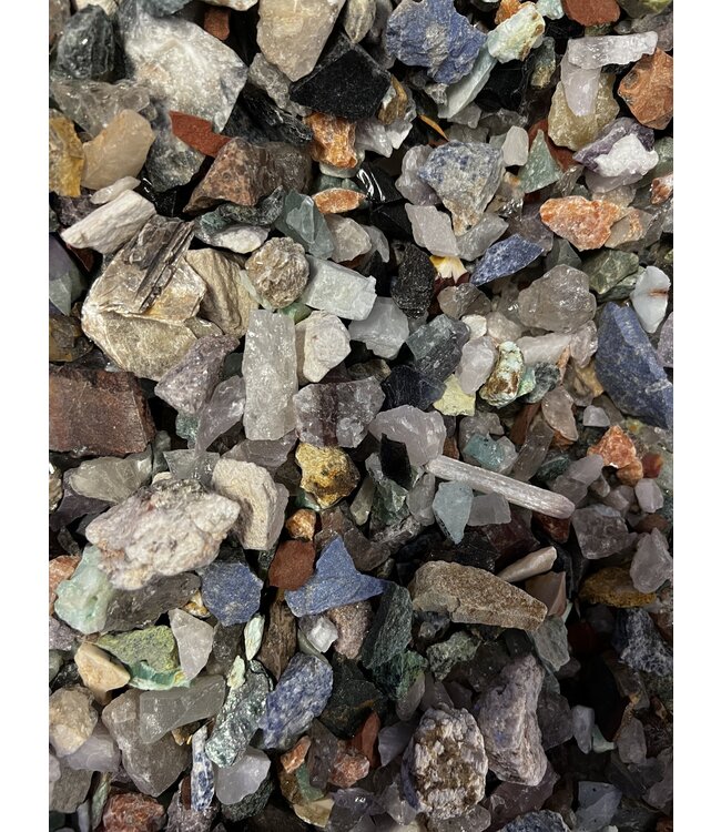 Rough Random Mixed Stone Size X-Small 500gr Bulk Pack