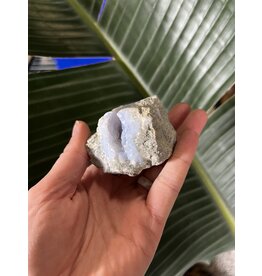Blue Lace Agate Raw Geode #300, 166gr