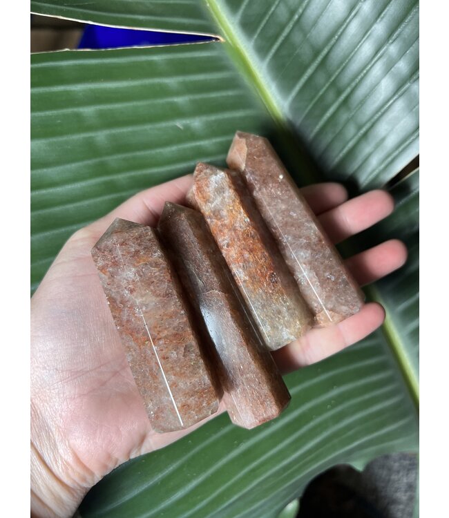 Red Hematoid/Fire Quartz Point, Size Large [75-99gr]