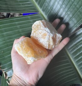 Rough Orange Calcite Size 3 [200-299gr]