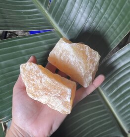 Rough Orange Calcite Size 4 [300-399gr]