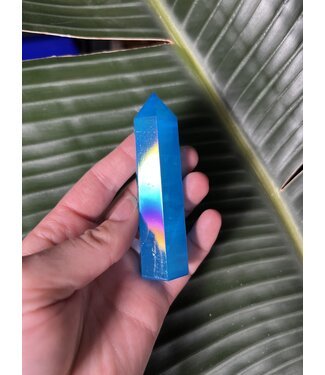 Blue Aura Quartz Point, Size Medium [50-74gr]