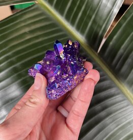Purple Aura Cluster #149, 74gr