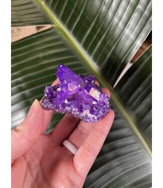 Purple Aura Cluster #136, 58gr
