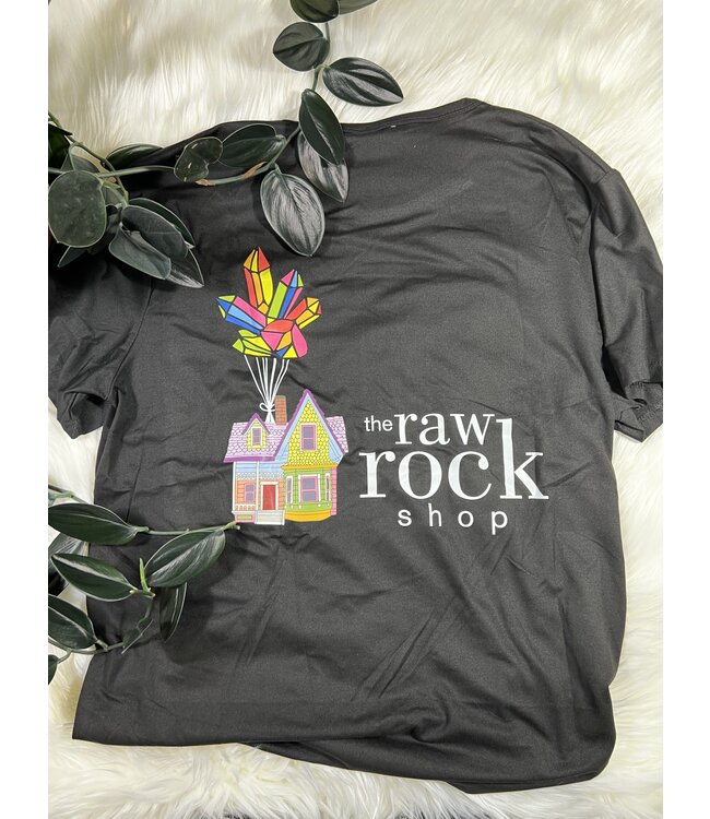 Black T-shirt, Scoop Neck