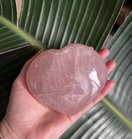 Rose Quartz Heart #3, 598gr