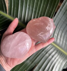 Rose Quartz Heart, Size Jumbo-Plus [225-249gr]