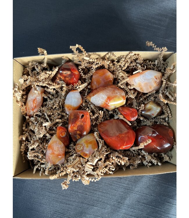 Carnelian Flames 1KG bulk lot