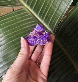 Purple Aura Cluster #162, 64gr