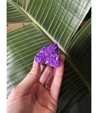 Purple Aura Cluster #175, 52gr