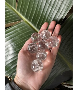 Mini Clear Quartz Sphere High Quality, 2.5-3cm