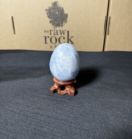 Blue Calcite Egg, 45-49mm