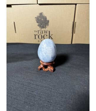 Blue Calcite Egg, 45-49mm