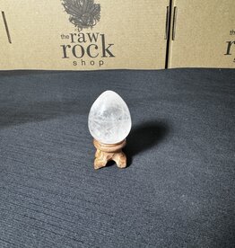 Clear Quartz Egg, 35-39mm