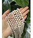 Pink Opal Beads Polished 15" Strand 6mm 8mm