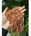 Carnelian Chip Beads Polished 31.5" Strand