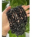 Obsidian Chip Beads Polished 31.5" Strand
