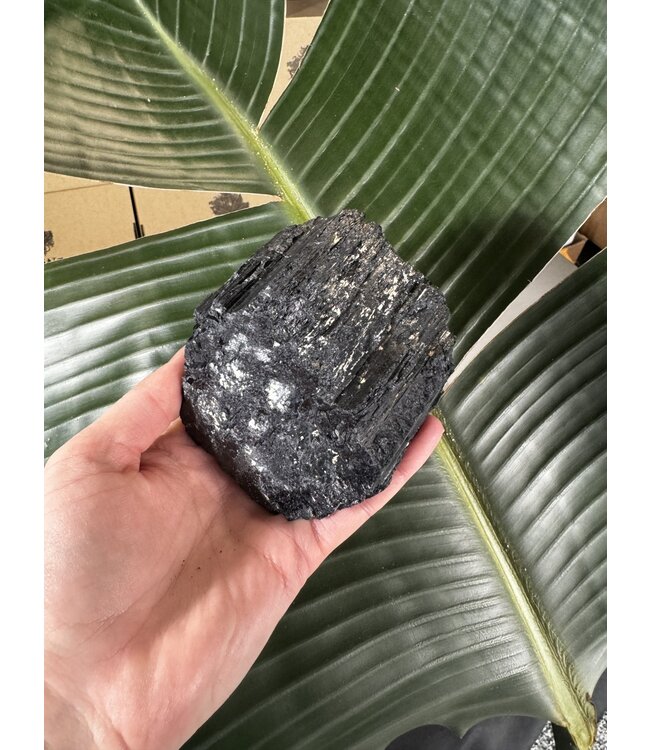 Raw Black Tourmaline Specimen #92, 702gr