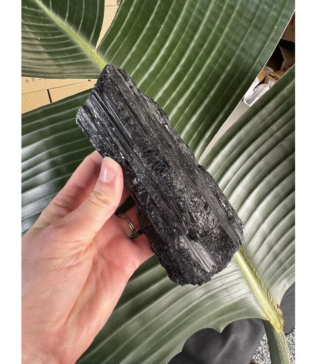 Raw Black Tourmaline Specimen #100, 778gr