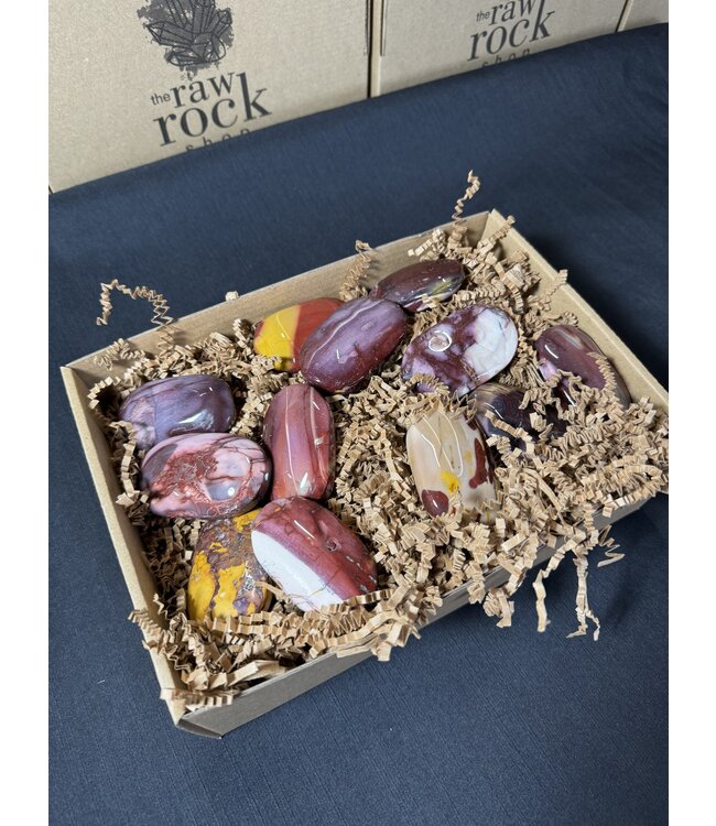 Mookaite Jasper Palms 1KG bulk lot