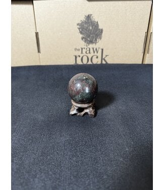 Dark Dragon Bloodstone Sphere, 45-49mm
